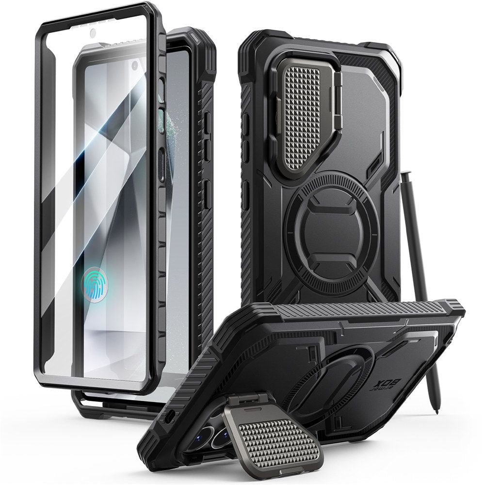 Supcase ArmorBox MagSafe dėklas Galaxy S25 Ultra – juodas