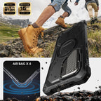 Supcase ArmorBox MagSafe dėklas Galaxy S25 Ultra – juodas