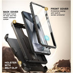 Supcase Unicorn Beetle Pro dėklas, skirtas Samsung Galaxy S25 Ultra – juodas