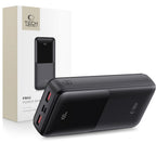 Tech-Protect Išorinė baterija PB02 20000mAh 22.5W - juodas -- Powerbanks