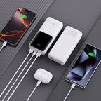 Tech-Protect Išorinė baterija PB02 20000mAh 22.5W - baltas -- Powerbanks