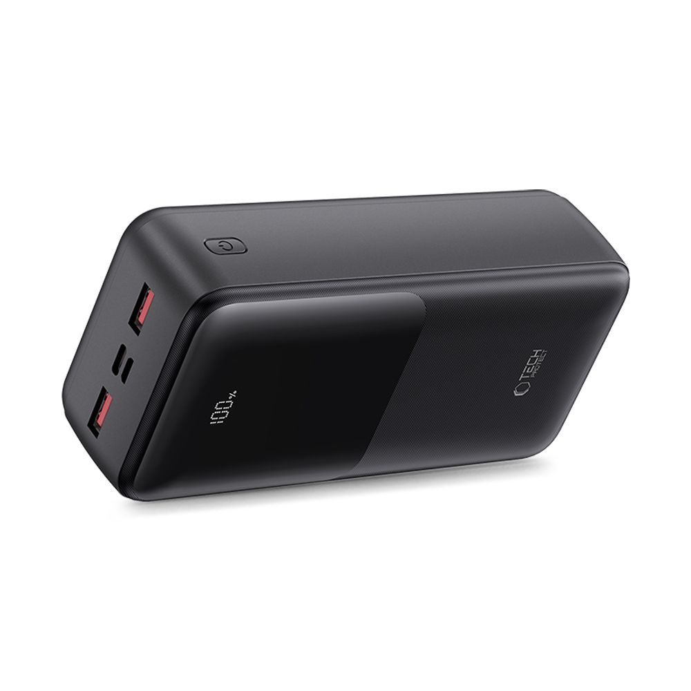 Tech-Protect Išorinė baterija PB03 30000mAh 22.5W - juodas -- Powerbanks