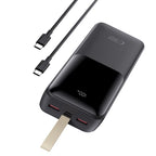 Tech-Protect Išorinė baterija PB03 30000mAh 22.5W - juodas -- Powerbanks
