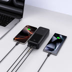 Tech-Protect Išorinė baterija PB03 30000mAh 22.5W - juodas -- Powerbanks