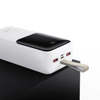 Tech-Protect Išorinė baterija PB03 30000mAh 22.5W - baltas -- Powerbanks