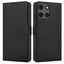 Tech-Protect piniginės dėklas, skirtas Motorola Moto G15 / G15 Power – juodas -- Motorola Moto G15 / Motorola G15 Power