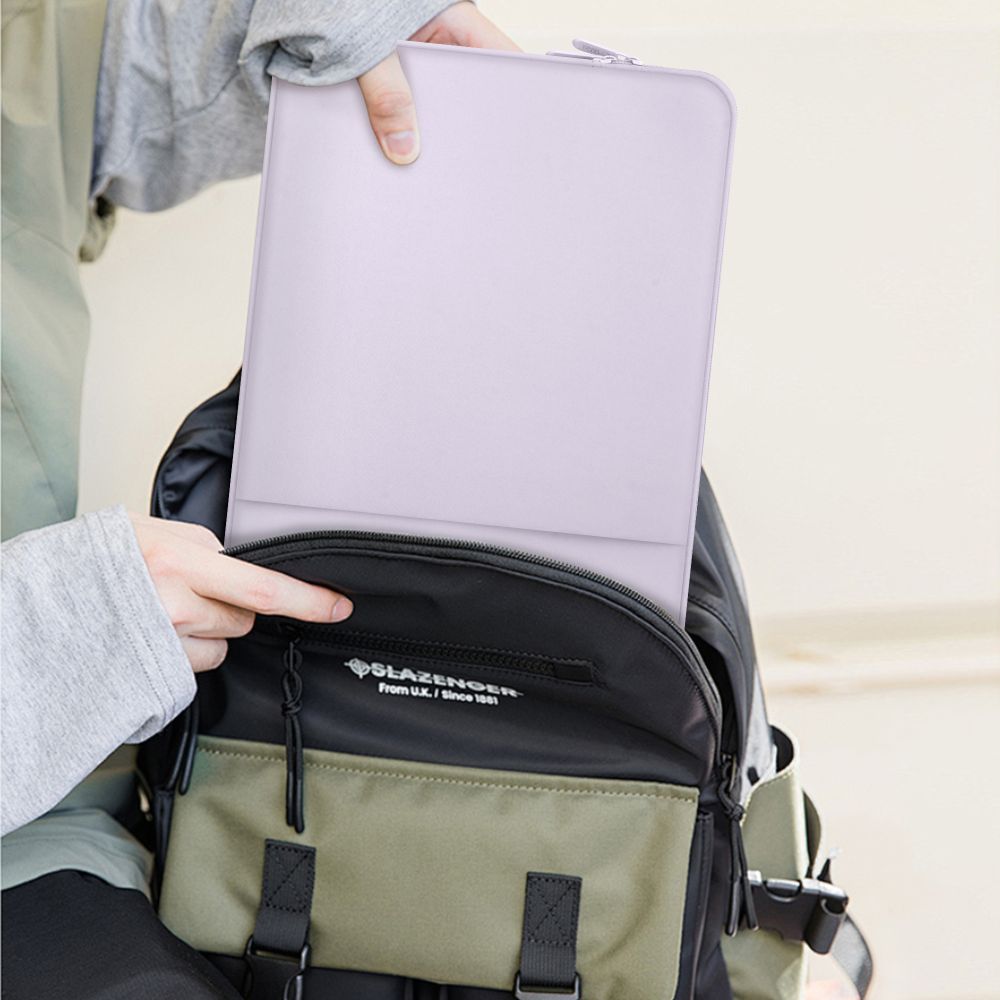 Tech-Protect Neoprene nešiojamojo kompiuterio dėklas 15-16" - Violetinis -- Laptop Bags