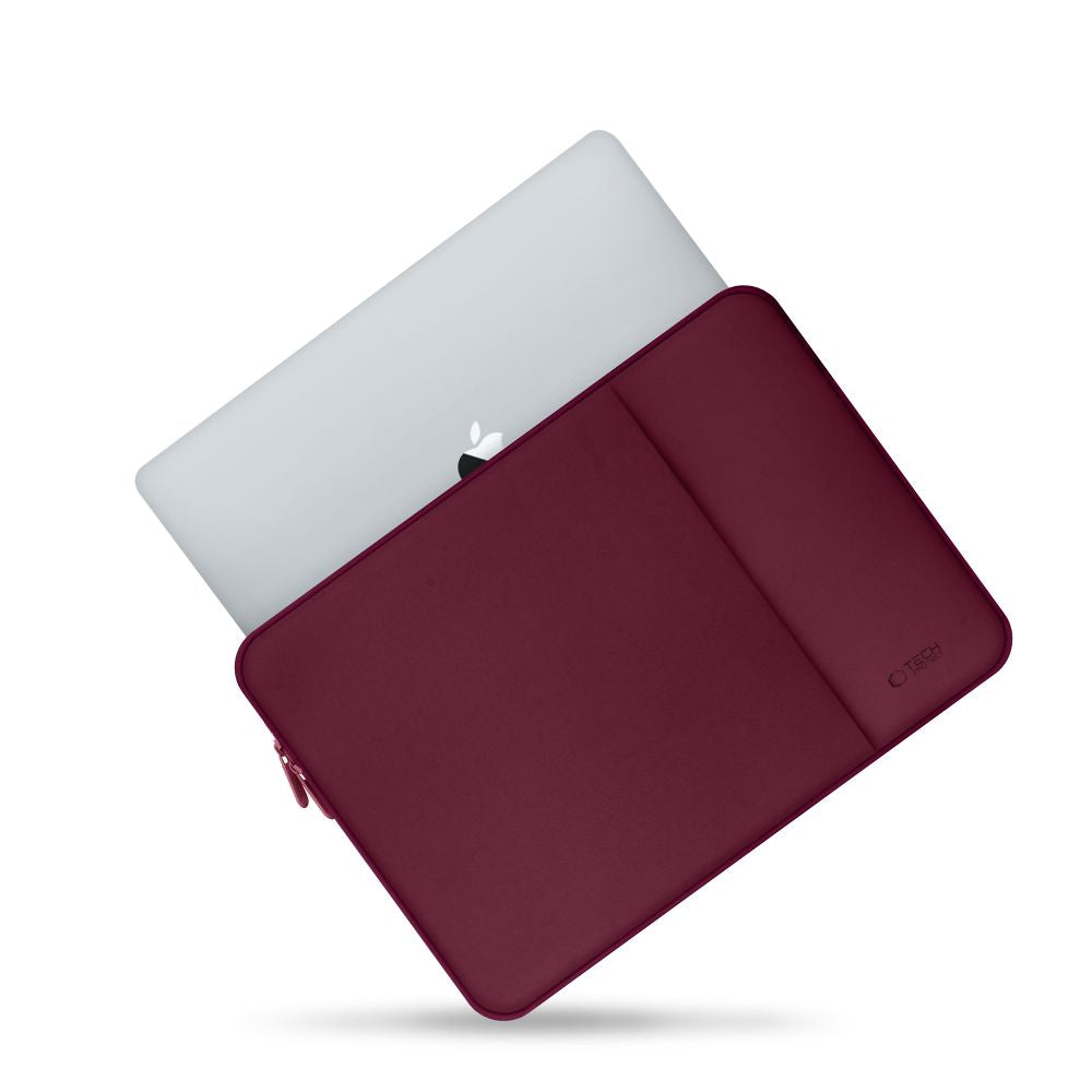 Tech-Protect Neoprene nešiojamojo kompiuterio dėklas 15-16" - Bordo -- Laptop Bags