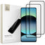 Tech‑Protect Glass Fit+ stiklas Redmi Note 14 – juodas, 2 vnt. -- Xiaomi Redmi Note 14