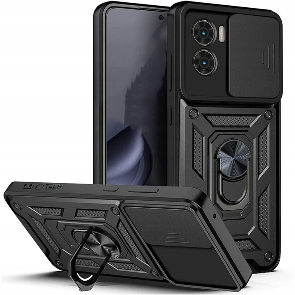 Tech-Protect CamShield Pro dėklas Poco X7 Pro – juodas -- Xiaomi Poco X7 Pro
