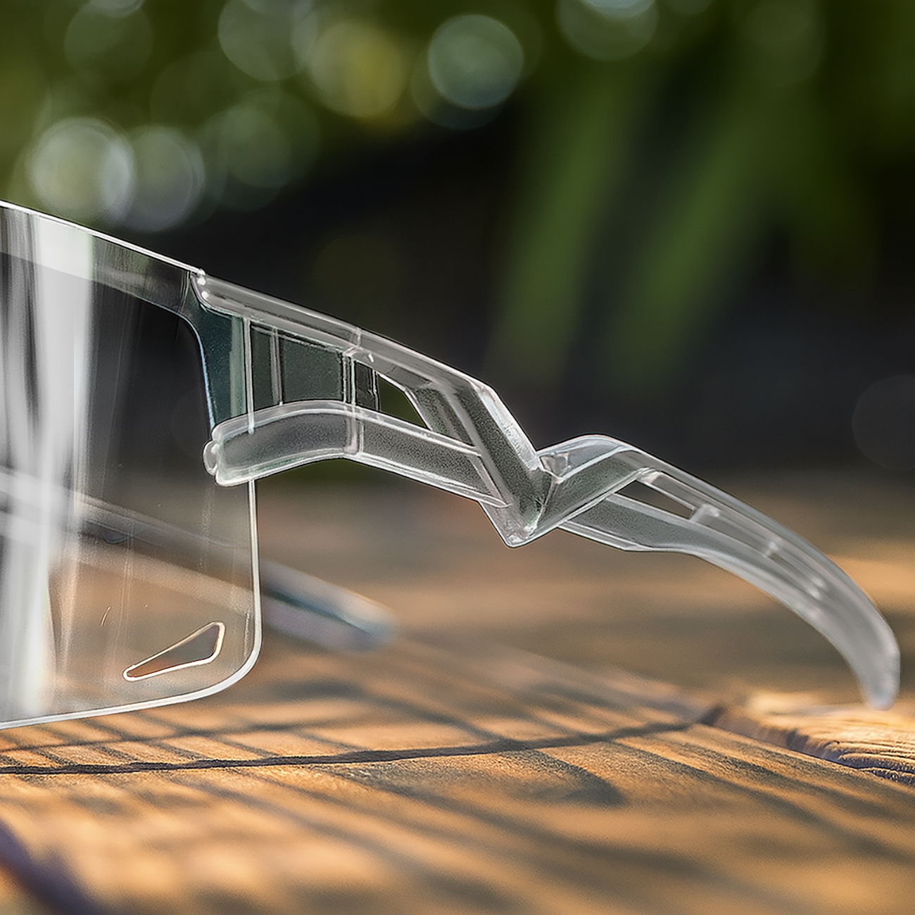 Rockbros fotochromines dviračio akiniai su UV apsauga ir taisomąja įdėkle - skaidri -- Cycling Eyewear