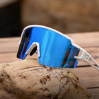 Rockbros Vaikų Dviratininko Akiniai, Poliarizuoti, UV Apsauga, Vaikams - Balti -- Cycling Eyewear