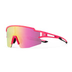 Rockbros Vaikų Poliarizuoti UV Dviratininko Akiniai - Rožiniai -- Cycling Eyewear