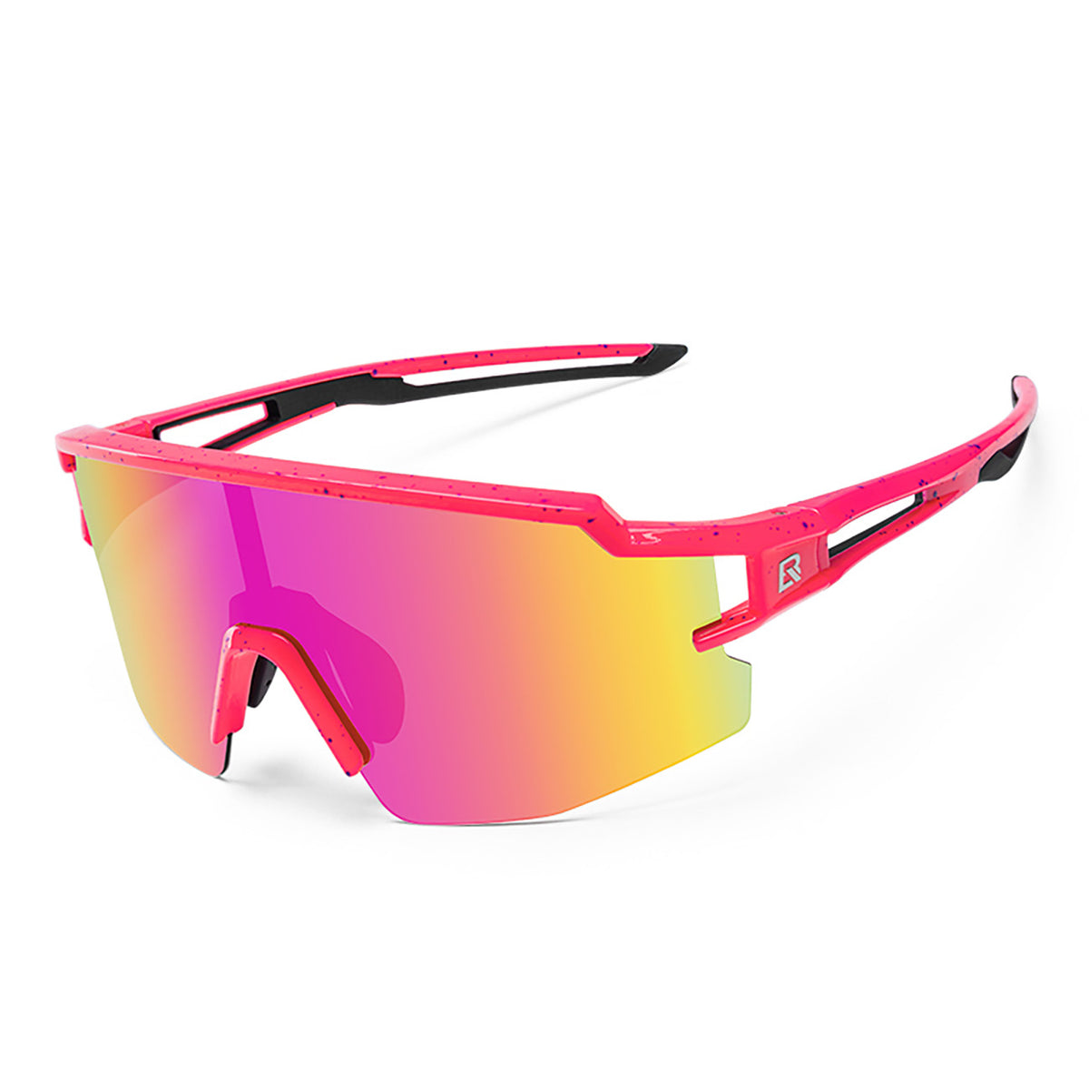 Rockbros Vaikų Poliarizuoti UV Dviratininko Akiniai - Rožiniai -- Cycling Eyewear