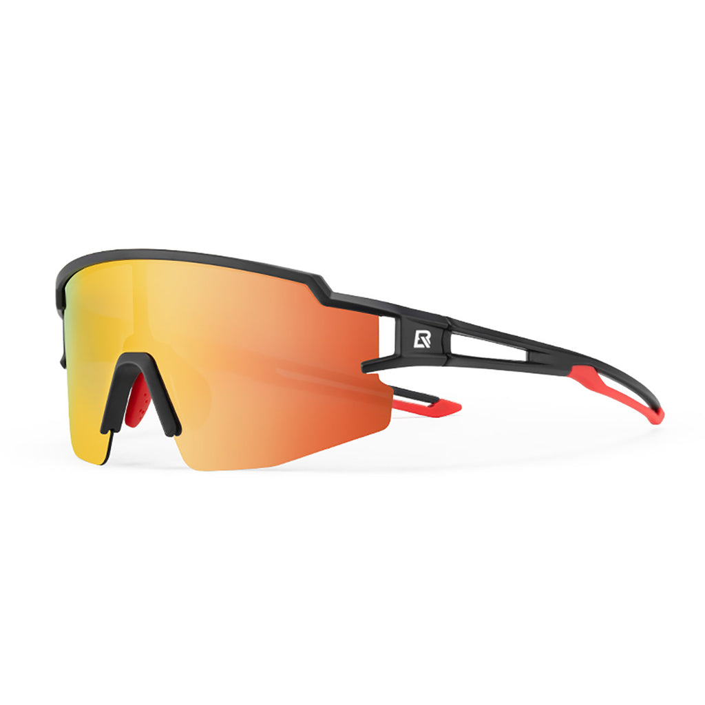 Rockbros vaikams skirti dviratininkų akiniai, poliarizuoti, UV apsauga, juoda -- Cycling Eyewear