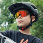 Rockbros vaikams skirti dviratininkų akiniai, poliarizuoti, UV apsauga, juoda -- Cycling Eyewear