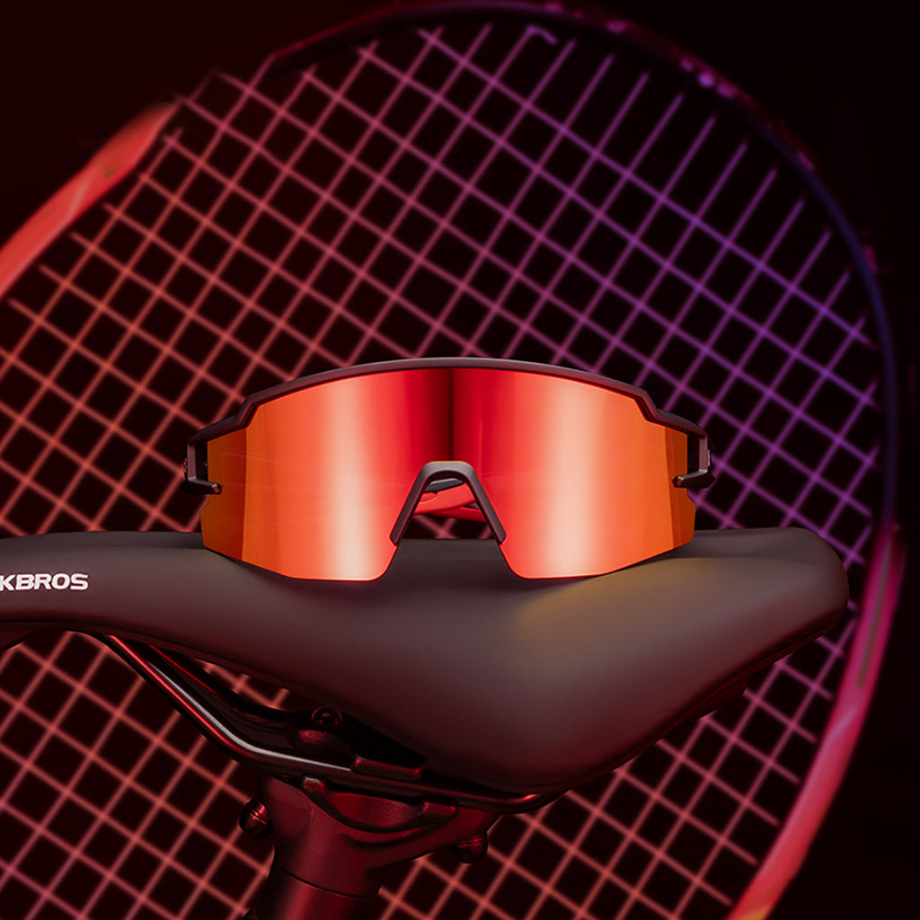 Rockbros vaikams skirti dviratininkų akiniai, poliarizuoti, UV apsauga, juoda -- Cycling Eyewear