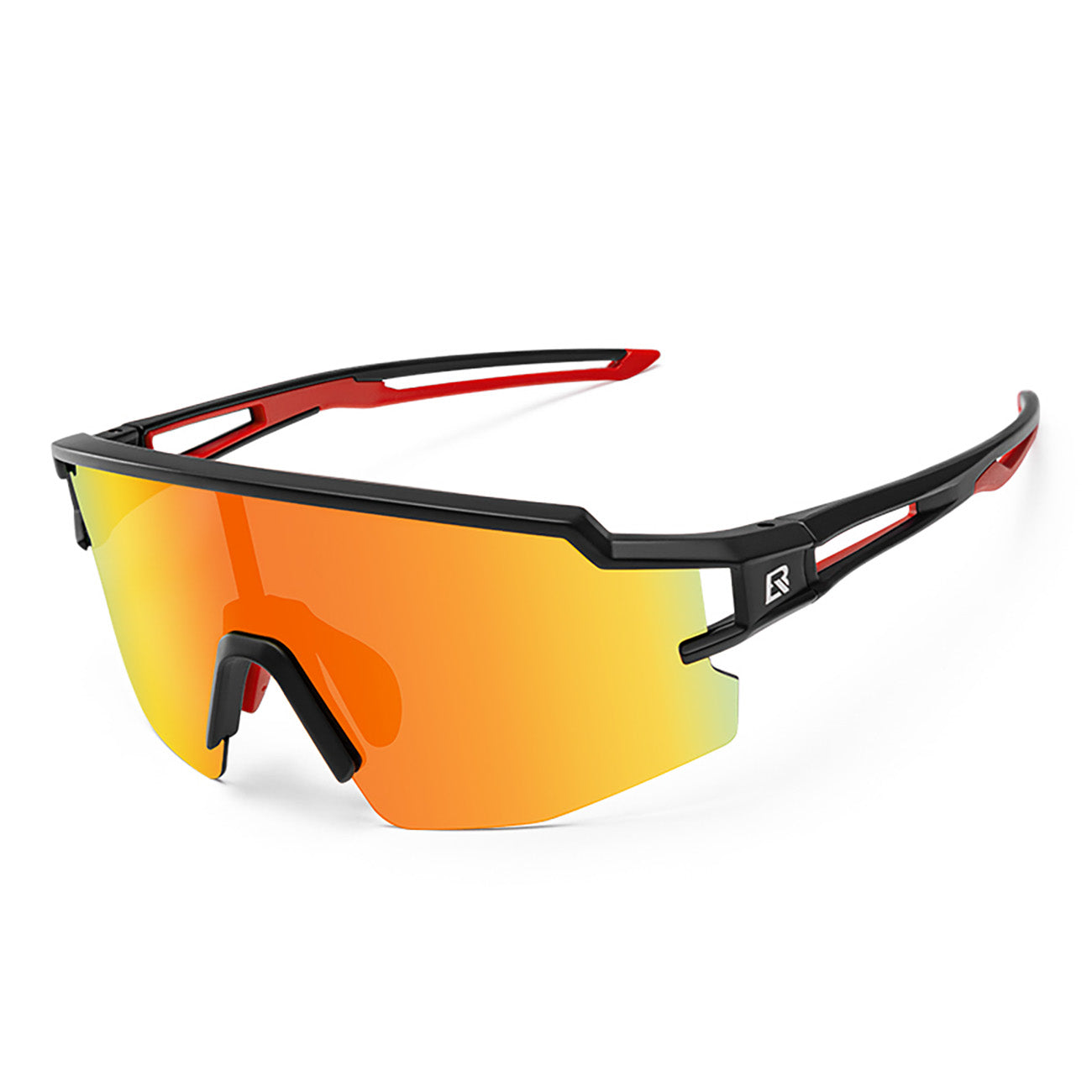 Rockbros vaikams skirti dviratininkų akiniai, poliarizuoti, UV apsauga, juoda -- Cycling Eyewear