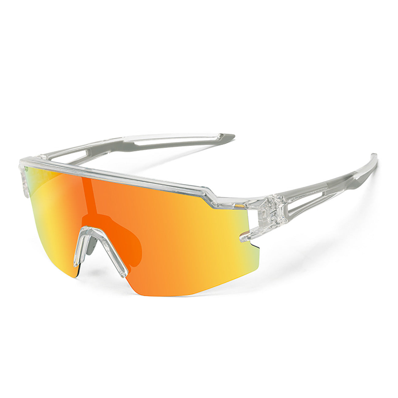 Rockbros vaikiški dviračio akiniai, poliarizuoti, UV apsauga, vaikams - pilka -- Cycling Eyewear