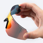 Rockbros Poliarizuoti Dviračio Akiniai su UV Apsauga ir Korektyviu Įdetu - Pilka -- Cycling Eyewear