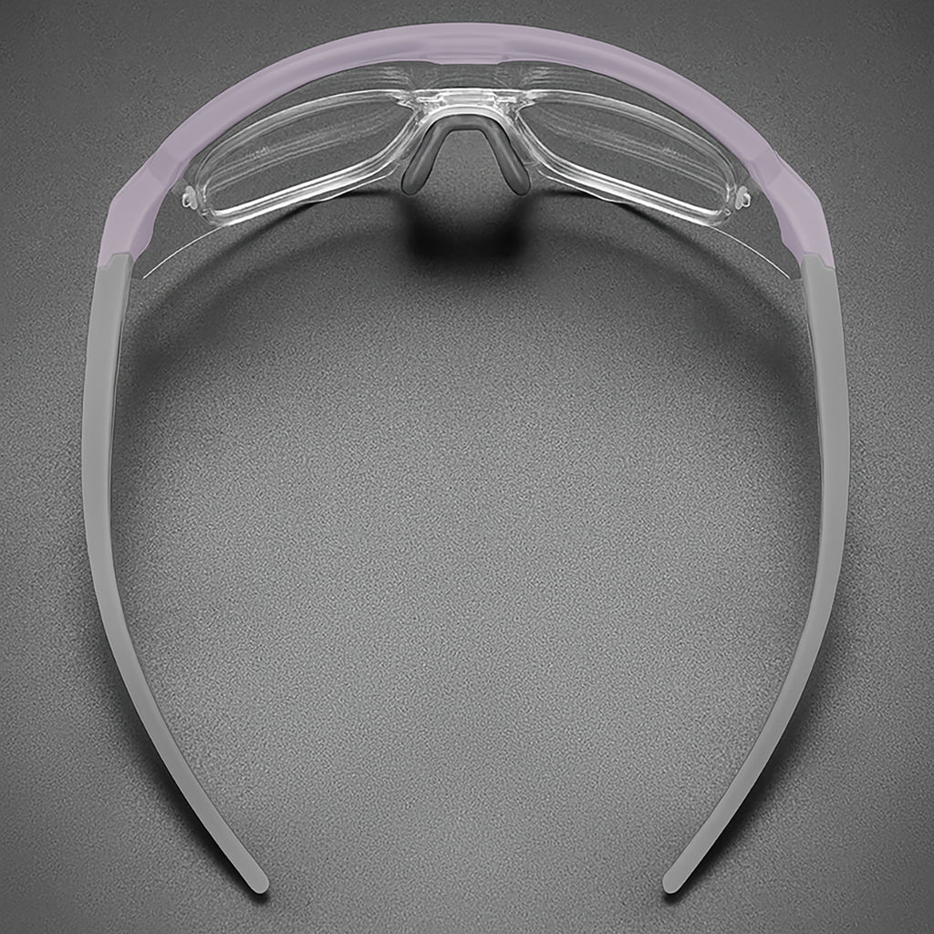 Rockbros Poliarizuoti Dviračio Akiniai su UV Apsauga ir Korektyviu Įdetu - Violetinė -- Cycling Eyewear