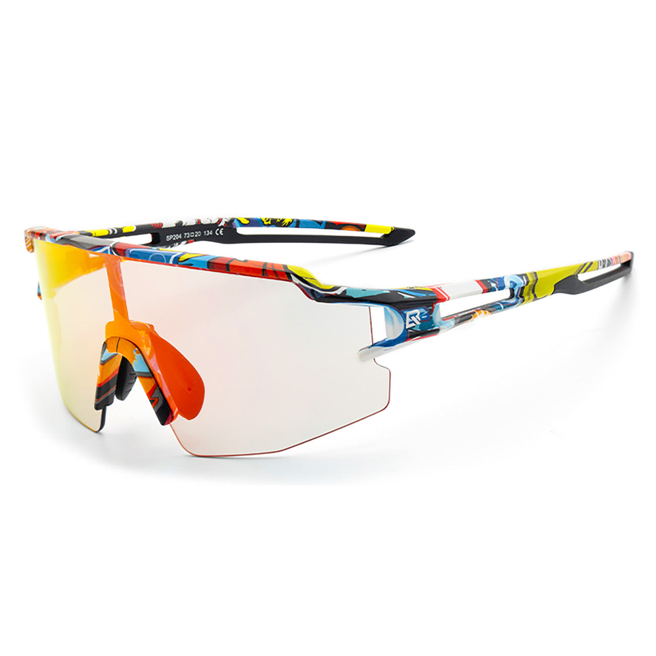 Rockbros Fotochrominis Dviračio Akiniai su UV Apsauga ir Korektyviu Įdetu - Daugiaspalvis -- Cycling Eyewear