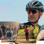 Rockbros Fotochrominis Dviračio Akiniai su UV Apsauga ir Korektyviu Įdetu - Daugiaspalvis -- Cycling Eyewear