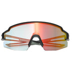 Rockbros Dviračio akiniai Fotochromniniai UV apsaugos su korekcine įdėkle Oranžiniai lęšiai - Juodi -- Cycling Eyewear