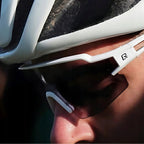 Rockbros Dviračio akiniai Fotochromniniai su UV apsauga ir korekcine įdėkle - Balti -- Cycling Eyewear
