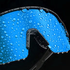 Rockbros poliarizuoti dviračio akiniai su UV apsauga ir korekciniu įdėklu mėlyniems stiklams - juodi -- Cycling Eyewear