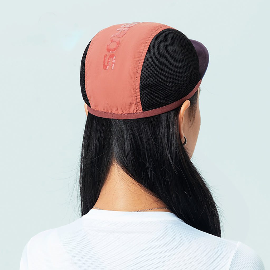 Rockbros dviračio kepurė su snapeliu - raudona -- Bicycle Helmets