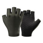 Rockbros dvelkiamos trumpapirščių dviračio pirštinės dydis: XL - žalia -- Bicycle Gloves