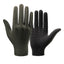 Rockbros kvėpuojančios pilnos rankos dviračio pirštinės, Dydis: M - žalia -- Bicycle Gloves