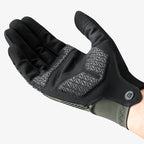 Rockbros dviračio pirštinės pavasaris/vasara/ruduo, pilnos, dydis: L - žalia -- Bicycle Gloves