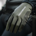 Rockbros dviratininko pirštinės pavasaris/vasara/ruduo, visapiusės, dydis: XL - žalios -- Bicycle Gloves