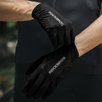 Rockbros dviratininko pirštinės pavasaris/vasara/ruduo, visapiusės, dydis: XL - juodos -- Bicycle Gloves