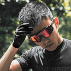 Rockbros dviratininko pirštinės pavasaris/vasara/ruduo, visapiusės, dydis: XL - juodos -- Bicycle Gloves