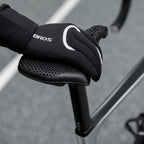 Rockbros pilnai nepermatomos dviratininko pirštinės, dydis: L/XL - juodos -- Bicycle Gloves