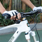 Rockbros MTB dviračio pirštinės dydis: XL - baltos ir juodos spalvos -- Bicycle Gloves