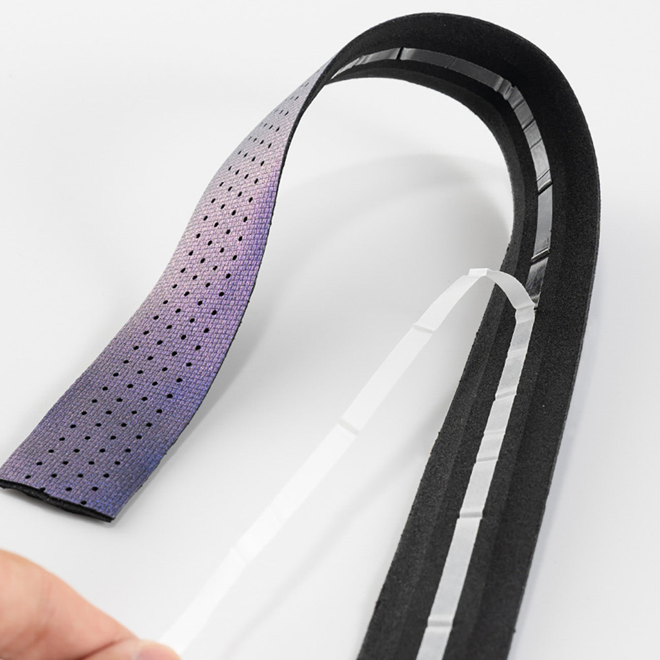 Rockbros peilis lenčiaus Perforuotas silikono su Chameleon efektu - Purpurinė -- Cycling Accessories