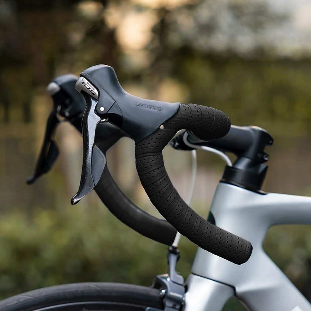Rockbros vairo lipduka perforuota silikonas - juoda -- Cycling Accessories