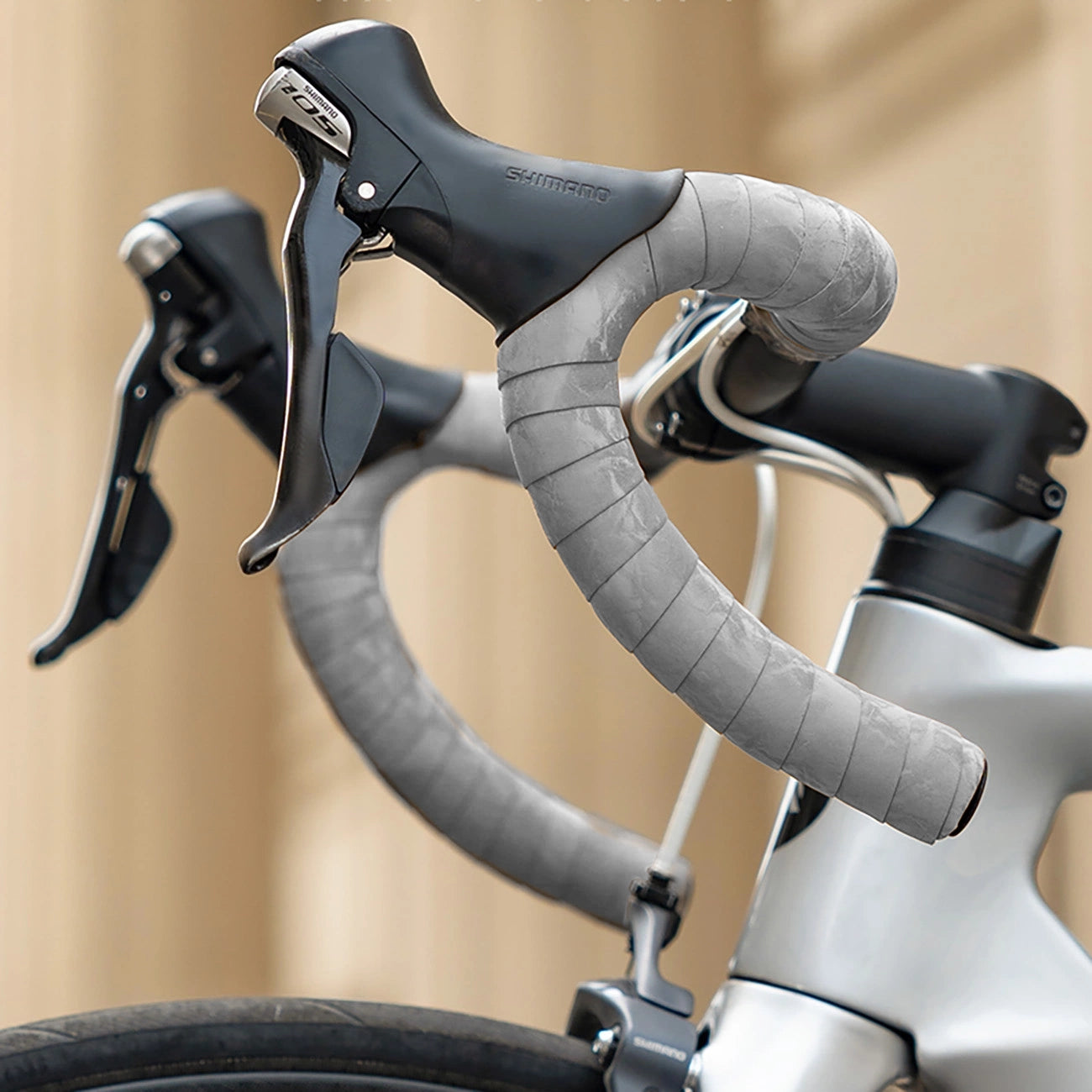 Rockbros PU vairo lipduka "Velour" šablono - pilka -- Cycling Accessories