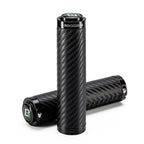 Rockbros dviračio rankenėlės tiesiogios neslydančios suktos rankenėlės - Juoda -- Bicycle Handlebar Grips