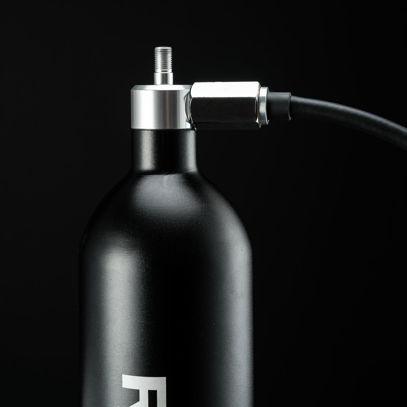 Rockbros bevamzdinės padangos slėgio bakas 200 PSI 1,2l - juodas -- Uncategorized