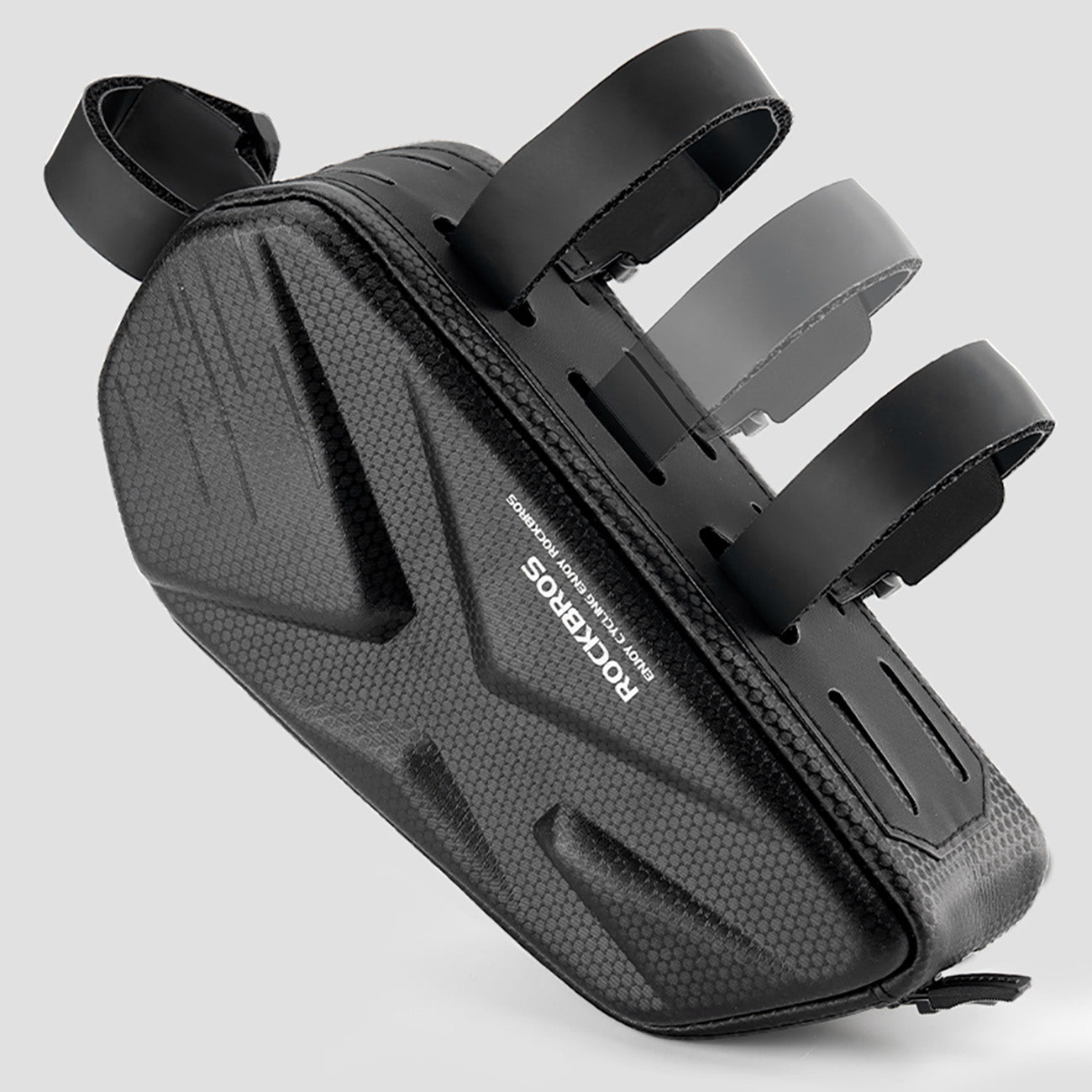 Rockbros Dviračio krepšys, Rigid, Rėmas, Top Tube, 1.4l - Juoda -- Bicycle Bags