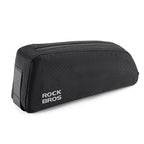 Rockbros viršutinė rėmo krepšeliai 0.9l - Juodas -- Bicycle Bags