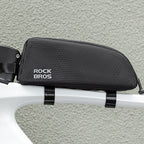 Rockbros viršutinė rėmo krepšeliai 0.9l - Juodas -- Bicycle Bags