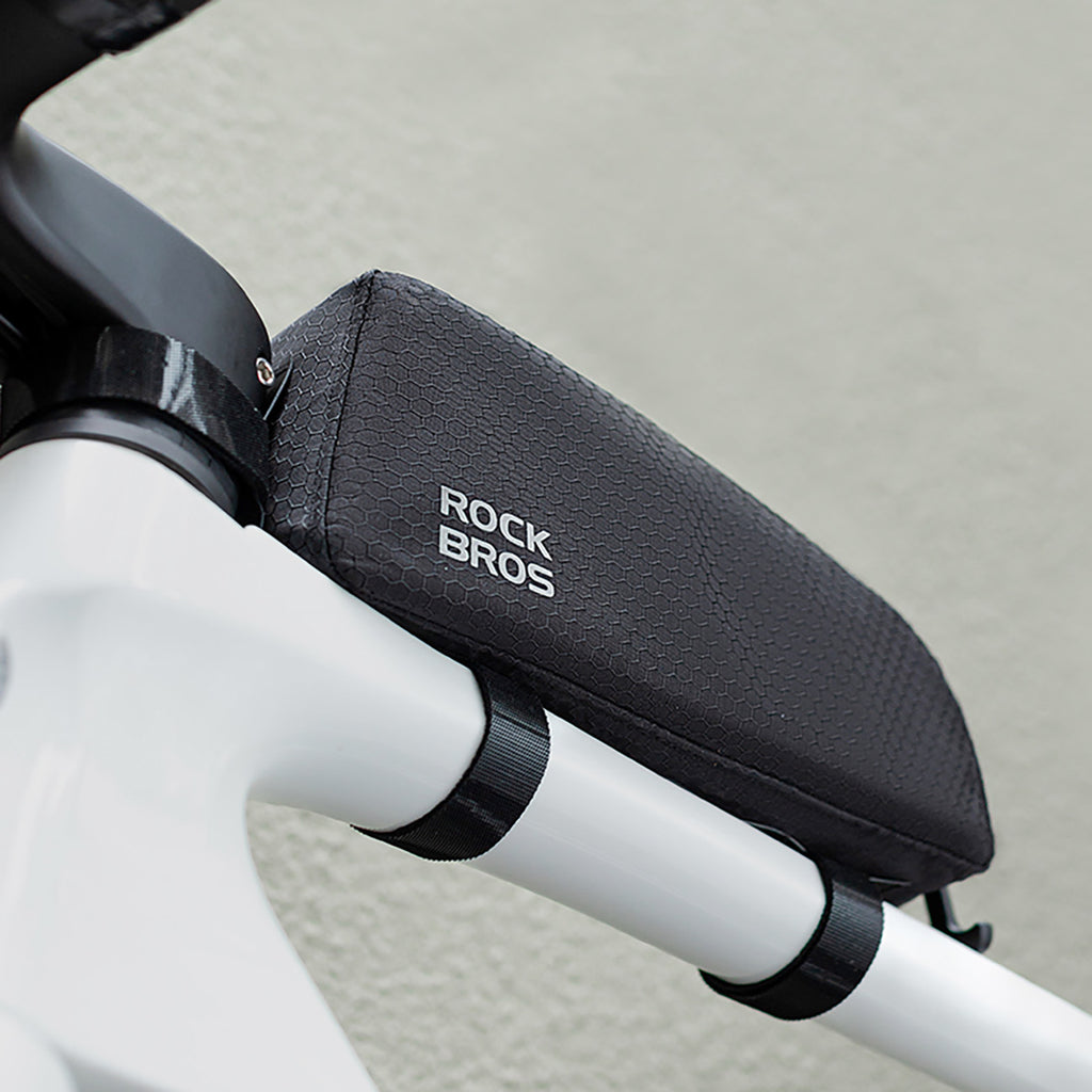 Rockbros viršutinė rėmo krepšeliai 0.9l - Juodas -- Bicycle Bags