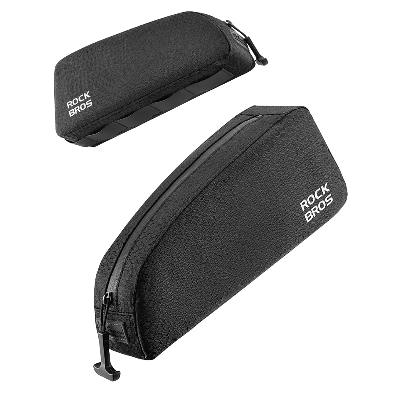 Rockbros viršutinė rėmo krepšeliai 0.9l - Juodas -- Bicycle Bags