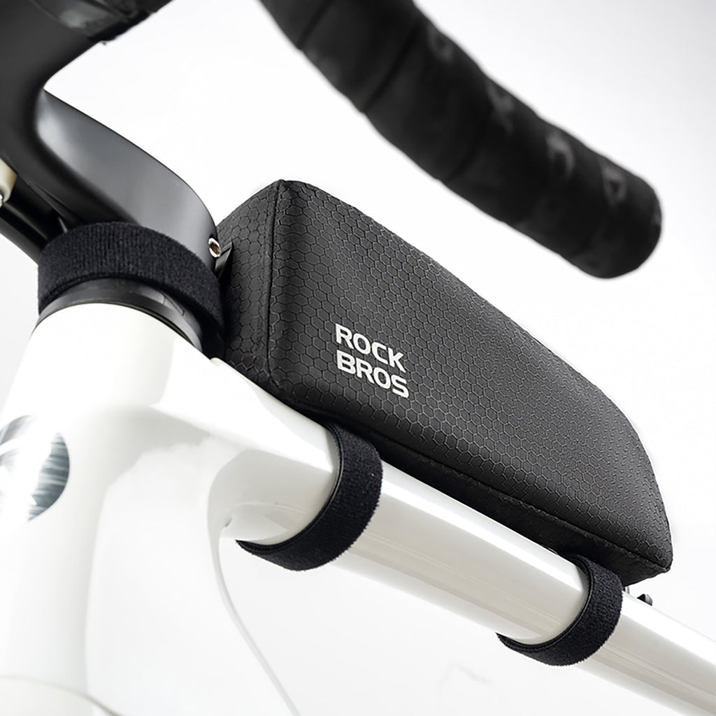 Rockbros viršutinė rėmo krepšeliai 0.9l - Juodas -- Bicycle Bags